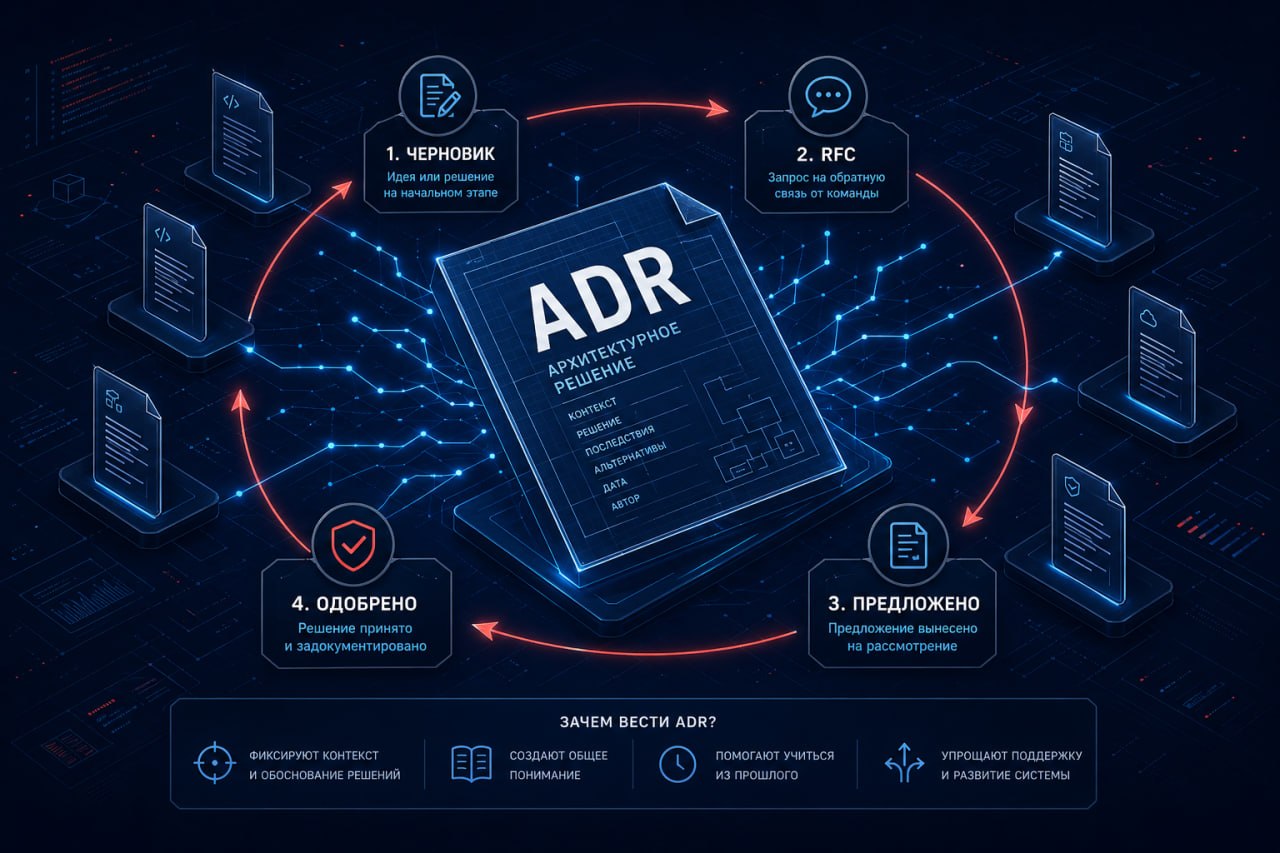 ADR: зачем записывать архитектурные решения и почему без этого вы теряете деньги