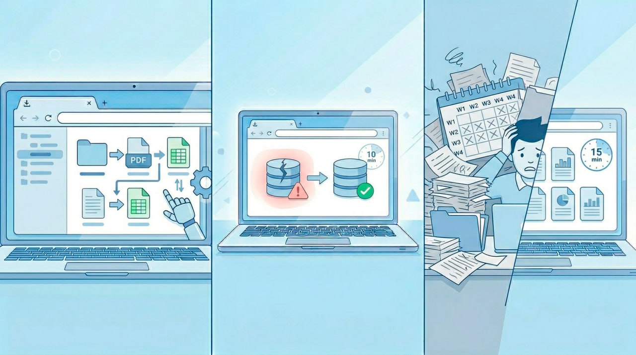 Файлы, база данных, перегруженный бухгалтер