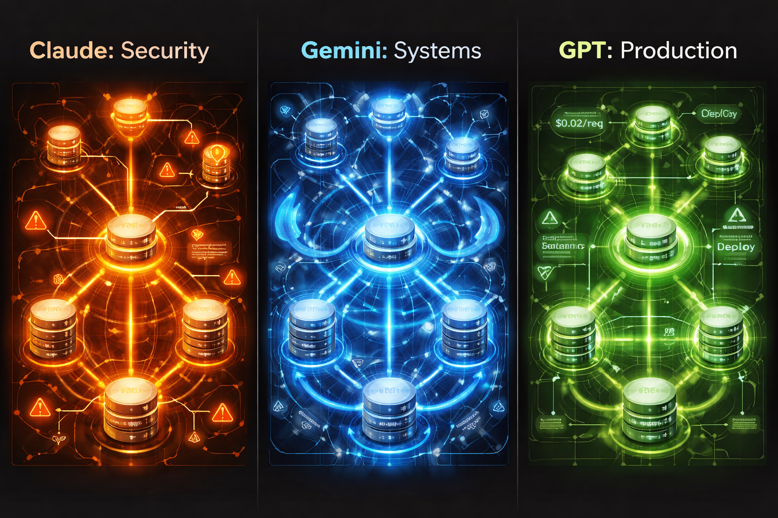Три модели: три разных оптики на одну проблему